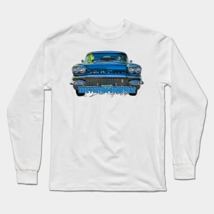 1958 Pontiac Bonneville 2 Door Hardtop Long Sleeve T-Shirt